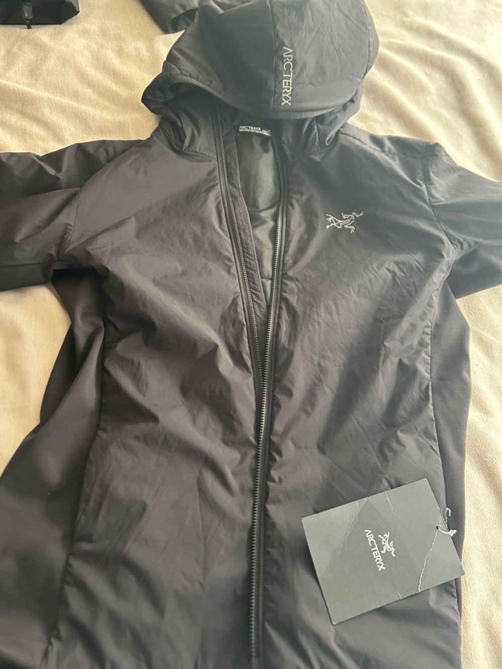 Arc'teryx Black Ski/Snow Jacket with Hood